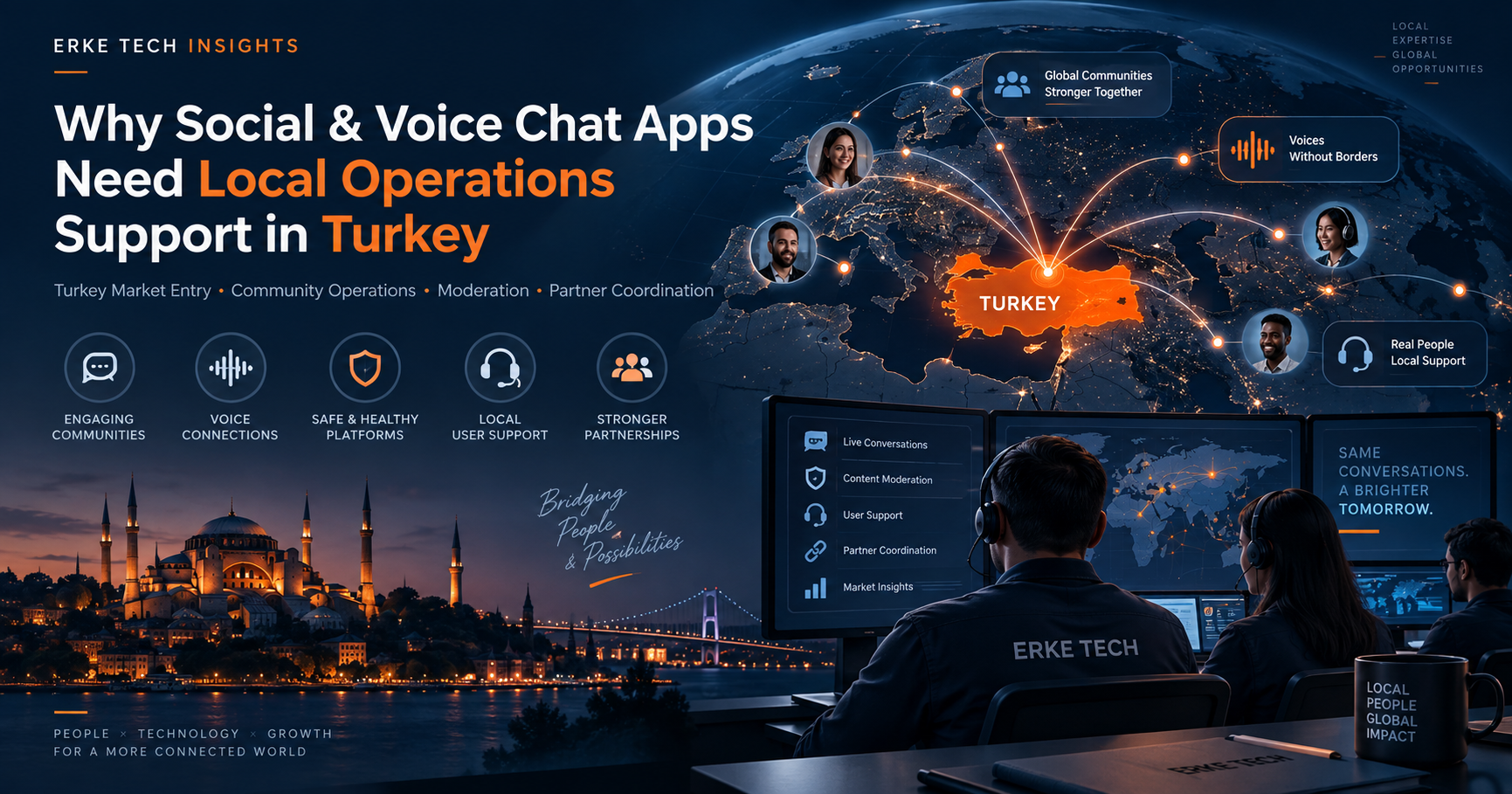 Why Social & Voice Chat Apps Need Local Operations Support in Turkey